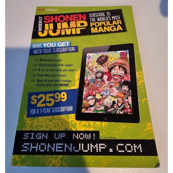 Shonen Jump Pack Weekly Fall 2016 Edition Naruto Yu-gi-oh Haikyu Viz Media Manga - Picture 3 of 6